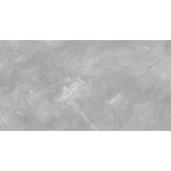 Qua Granite Carrelage sol/mur effet marbre gris mat Pulpis Grey l.60 x L.120 cm