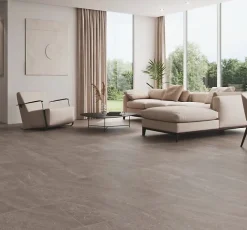 Carrelage sol/mur effet pierre MATERICA NATURAL MAT L.100 x l.100cm-Keratile Online