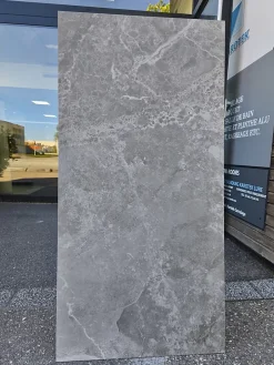 Carrelage sol/mur effet pierre slipstop TENBY ANTHRACITE L.120 x l.60cm-Alaplana Outlet