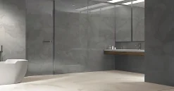 Deco Prom Carrelage sol/mur intérieur effet MARBRE l.60 x L.120 cm ATLANTIS BLANC