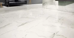 Deco Prom Carrelage sol/mur intérieur effet MARBRE l.60 x L.120 cm ALBATROS