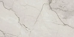 Deco Prom Carrelage sol/mur intérieur effet MARBRE l.60 x L.120 cm ADEL BLANC