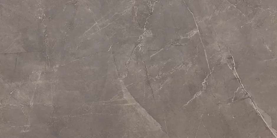 Deco Prom Carrelage sol/mur intérieur effet MARBRE l.60 x L.120 cm ROYAL PULPIS GRIS