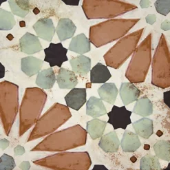 Concept Mosaïque Carrelage SYLVIANA 20x20 cm effet carreaux ciment vieilli