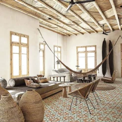 Concept Mosaïque Carrelage SYLVIANA 20x20 cm effet carreaux ciment vieilli