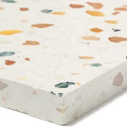 Carrelage Terrazzo véritable Roma 60x60x2 cm (lot de 1,08 m² soit 3 dalles) --Ro'Ma Nature Outlet