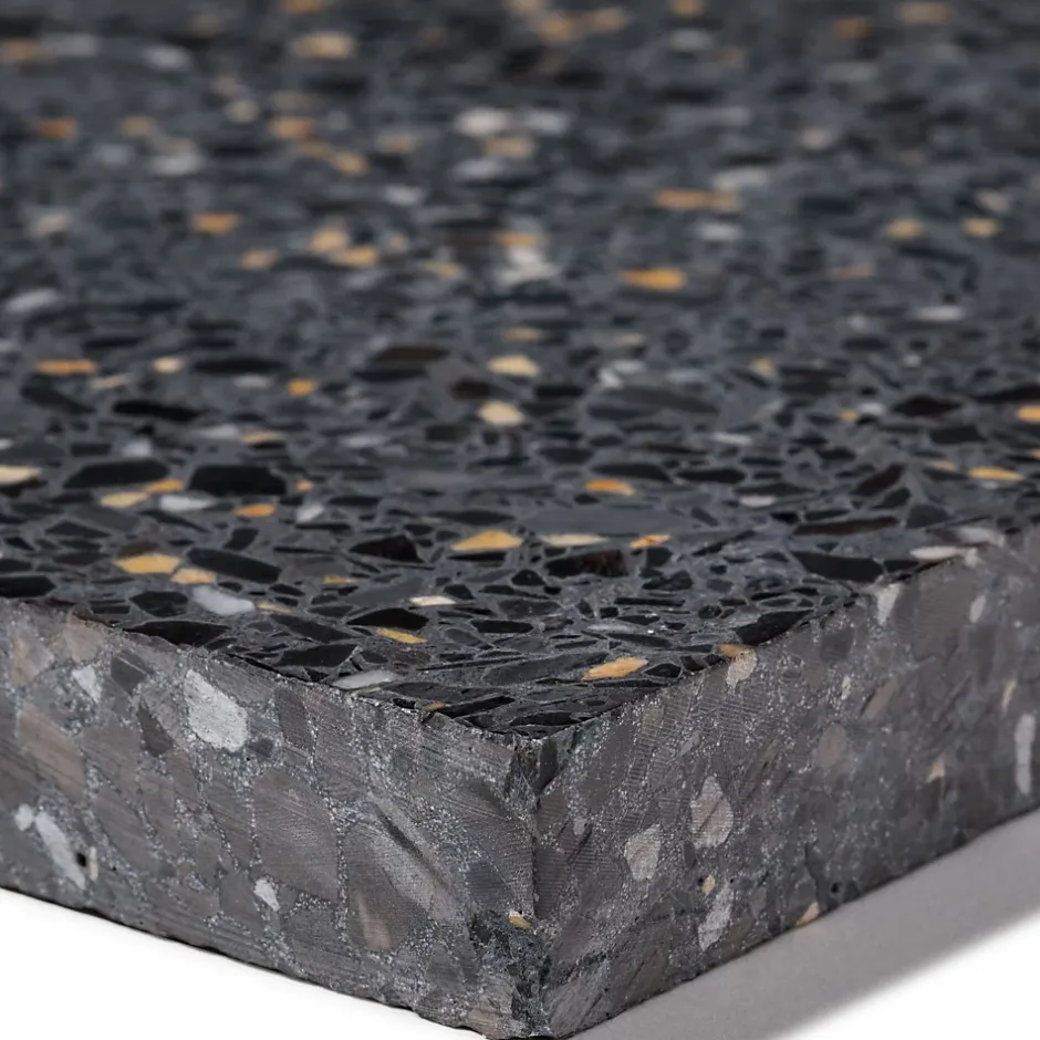 Ro'Ma Nature Carrelage Terrazzo véritable Torcello 60x40x2 cm (lot de 1,2 m² soit 5 dalles) -