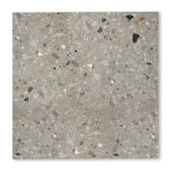 Carrelage Terrazzo véritable Certosa 60x60x2 cm (lot de 1,08 m² soit 3 dalles) --Ro'Ma Nature Discount