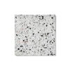 Ro'Ma Nature Carrelage Terrazzo véritable Murano 40x40x2 cm (lot de 1,28 m² soit 8 dalles) -