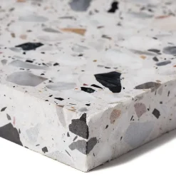 Ro'Ma Nature Carrelage Terrazzo véritable Murano 40x40x2 cm (lot de 1,28 m² soit 8 dalles) -