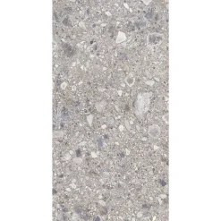 Allocarrelage Carrelage Terrazzo 60x120 Ceppo Nuovo Silver Poli Rectifie -