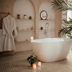 Concept Mosaïque Carrelage TESSIA 20x20 cm effet carreaux ciment vieilli