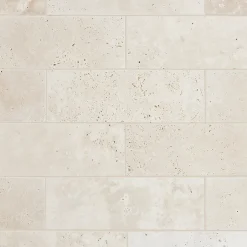 GoodHome Carrelage Travertino 20x60 cm pierre naturelle