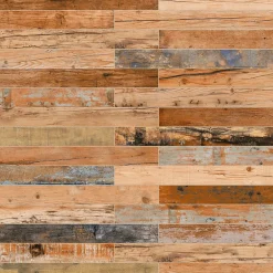 Ro'Ma Carrelage Carrelage Vintage effet Parquet Bois Marron 67,5x7,4x0,9 cm Selvior - Sol et mur intérieur -