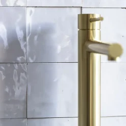 Carrelage Zellige Marocain Blanc Neige 10x10 cm (vendu par 1 m²) --Ro'Ma Nature