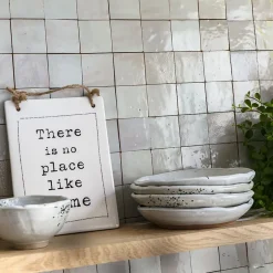 Ro'Ma Nature Carrelage Zellige Marocain Gris Cielo 5x5 cm (vendu par plaque de 30x30 cm soit 0,09 m²) -