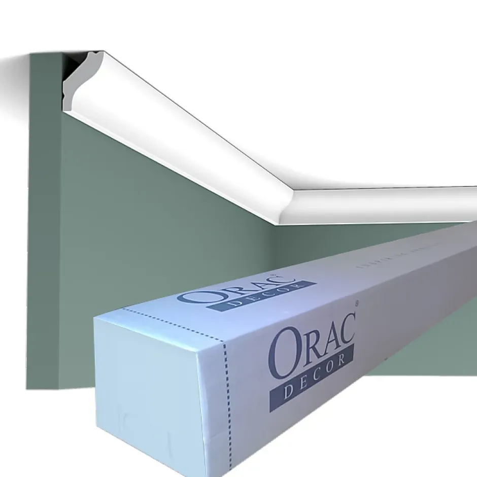 CB500 Corniche plafond - 2,5x1,8x200cm (h x p x L) - polystyrène A l'unité-Orac Decor Clearance