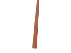 Champlat en MDF 2 arrondis Ninna couleur terracotta 4X28mm L.2,44 m