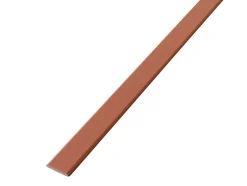 Champlat en MDF 2 arrondis Ninna couleur terracotta 4X28mm L.2,44 m