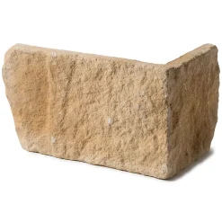 Ro'Ma Nature Chaînes d'angle pierre de parement extérieur Province ton cannelle (lot de 1 mètre linéaire) -