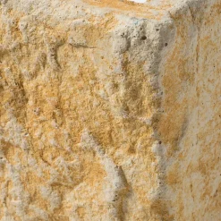 Ro'Ma Nature Chaînes d'angle pierre de parement extérieur Province ton doré (lot de 1 mètre linéaire) -
