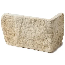 Chaînes d'angle pierre de parement extérieur Province ton naturel (lot de 1 mètre linéaire) --Ro'Ma Nature Clearance