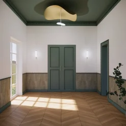 Échantillon de moulure perle brut décorative - L20 x 2 cm - Bois de hêtre massif - Style Parisien - A peindre-Decoparisienne Best