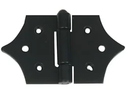 Afbat Charnière décorative bichromaté acier zingué jaune 130 mm