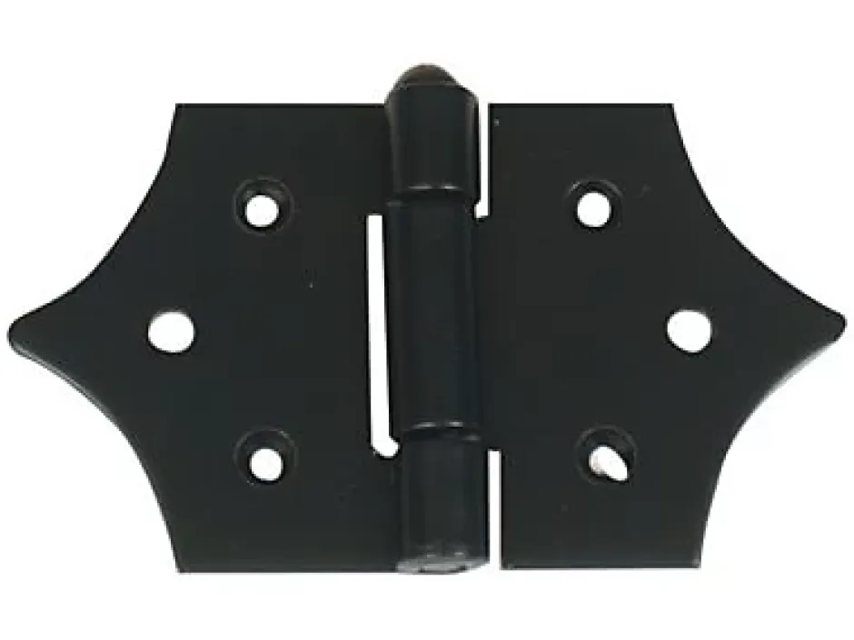 Afbat Charnière décorative bichromaté acier zingué jaune 130 mm