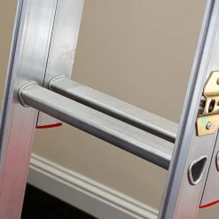 Échelle de grenier coulissante aluminium 2 sections avec main courante, Charge max. 150 kg, EN14975, BPS Depot-BPS Access Solutions