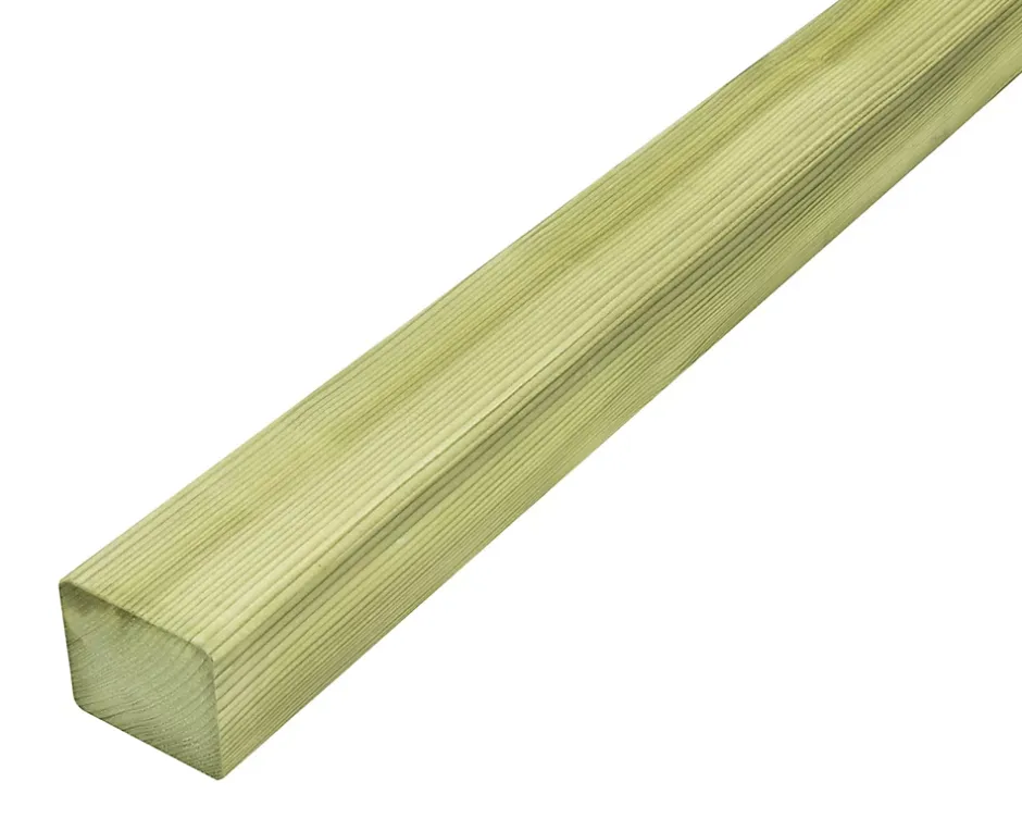 Chevron classe 3 70 x 60 mm, L.4 m vert- Hot