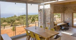 Châssis coulissant en aluminium 4 ventaux SMARTIA 350 (L.:4000mm x H.:2400mm) Blanc RAL 9016-3 in 1 Sale