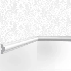 Cimaises Et Plus Cimaise , Moulure M03 - 2,5x1,5x200cm (h x p x L) - moulure décorative polyuréthane