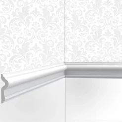 Cimaise , moulure murale M07 - 7,5x2,0x200cm (h x p x L) - moulure décorative polymère-Cimaises Et Plus Discount