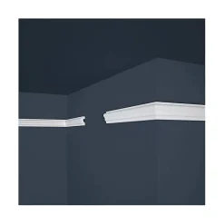 Decoon Cimaise décorative - Modèle Elegant - Polystyrène - 200x2,1x4 cm