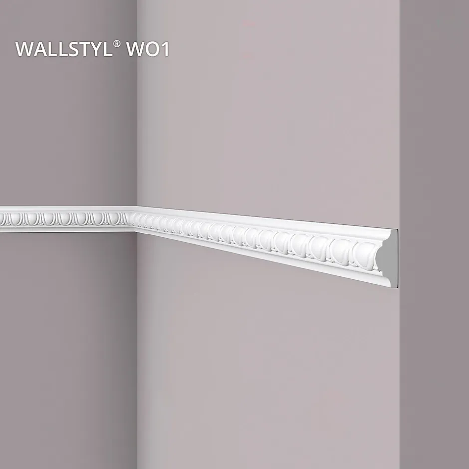Cimaise NMC WALLSTYL WO1 Profil de décoration-Noel & Marquet