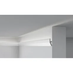 Decoflair CL13 Profilé pour éclairage Polystyrène HD 55 x 18 x 2000 - 1 pièce