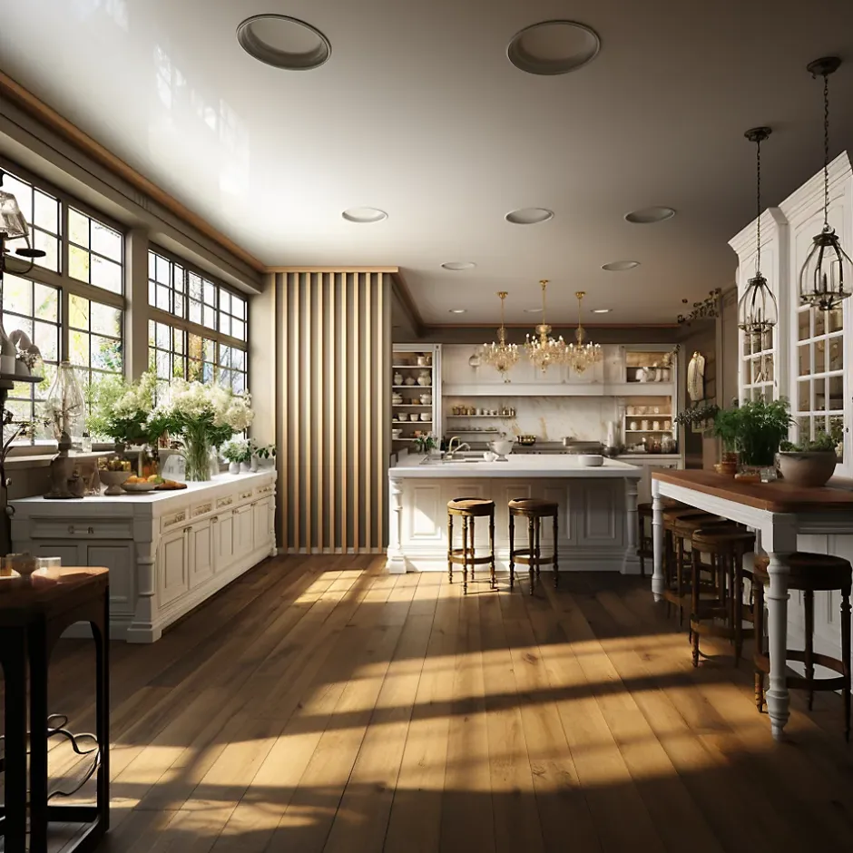 Ad Lyon Cloison Amovible en Chêne Clair - Claustra Ajouré 13 Lames pour Séparation de Pièce (H 260 x L 140 x P 7 cm) - PAR GROUPE