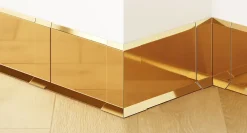 Ilcom Coin extérieur pour plinthe FL Or poli - 30mm x 100 mm x 0,65 ep.