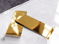 Ilcom Coin extérieur pour plinthe FL Or poli - 30mm x 100 mm x 0,65 ep.