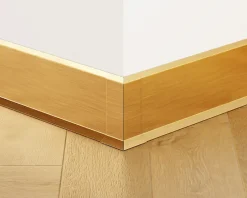 Ilcom Coin extérieur pour plinthe FL Or satiné - 30mm x 80 mm x 0,65 ep.