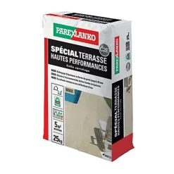 Parexlanko Colle à carrelage beige spéciale terrasse 25 kg