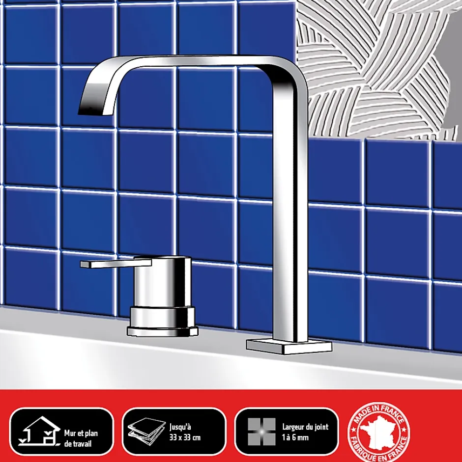 Parexlanko Colle & joint pâte blanc 1,5 kg