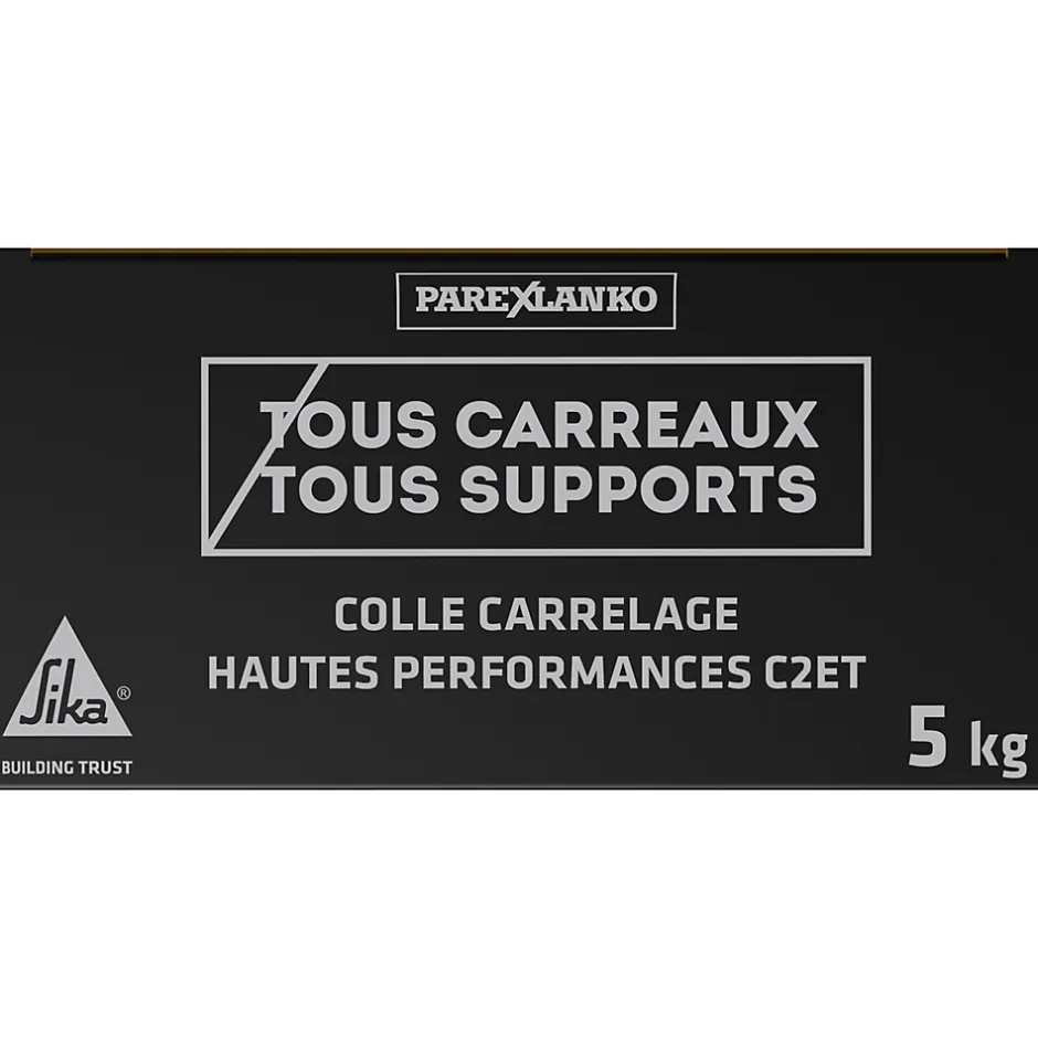 Parexlanko Colle carrelage grise hautes performances 5 kg