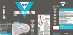 VPI Colle carrelage murs et sols grise 5 kg