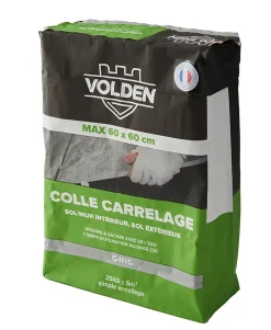 Volden Colle carrelage sol int/ext et mur intérieur gris C2E 25kg