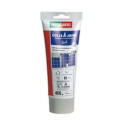 Colle et joint carrelage mur intérieur gris 400 g-Parexlanko Best