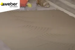 Weber Saint-Gobain Colle flex confort grands carreaux gris Weber 15kg