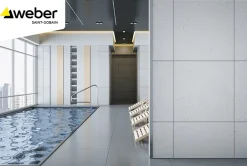 Weber Saint-Gobain Colle flex confort grands carreaux gris Weber 15kg