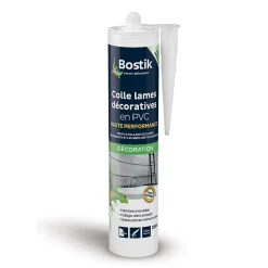 Colle Murale pour lames décoratives et lambris en PVC HP Cartouche 290ml-Bostik Sale
